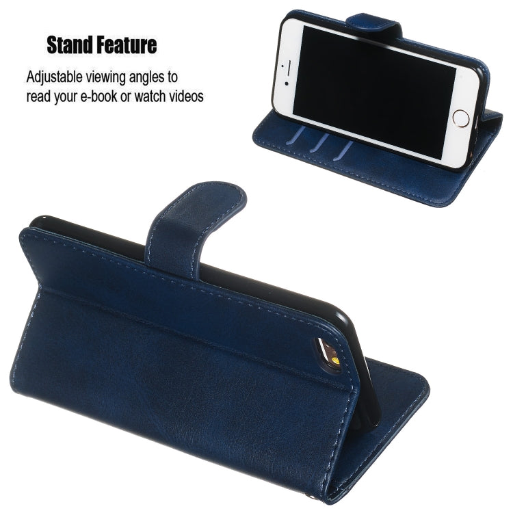 For iPhone 6s / 6 Zipper Horizontal Flip Leather Case with Wallet & Holder & Card Slots