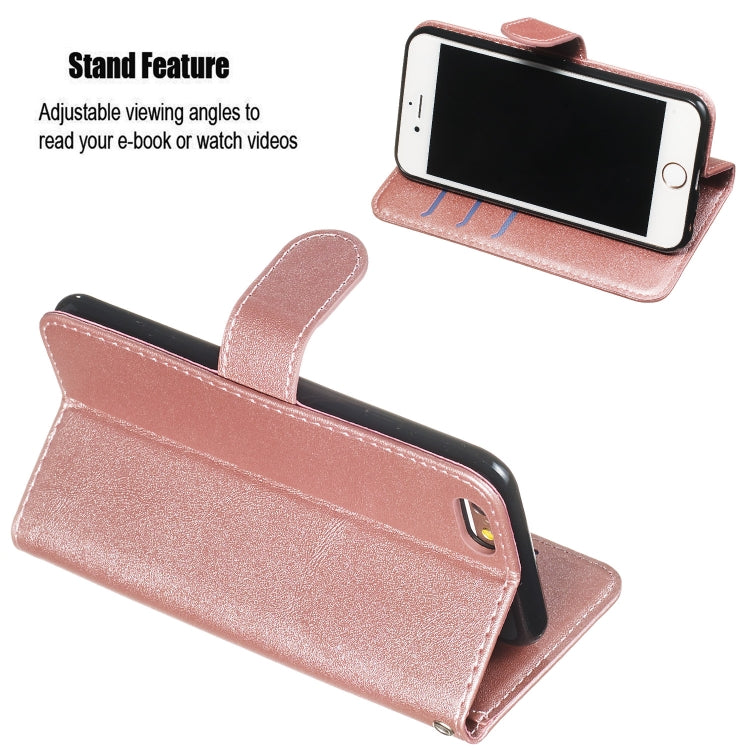 For iPhone 6s / 6 Zipper Horizontal Flip Leather Case with Wallet & Holder & Card Slots
