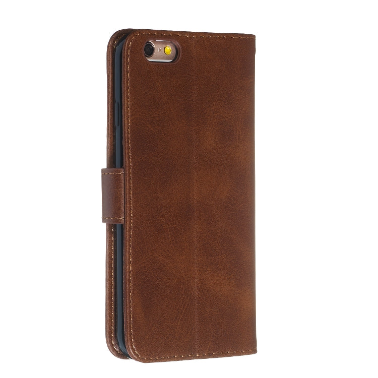 For iPhone 6s / 6 Zipper Horizontal Flip Leather Case with Wallet & Holder & Card Slots