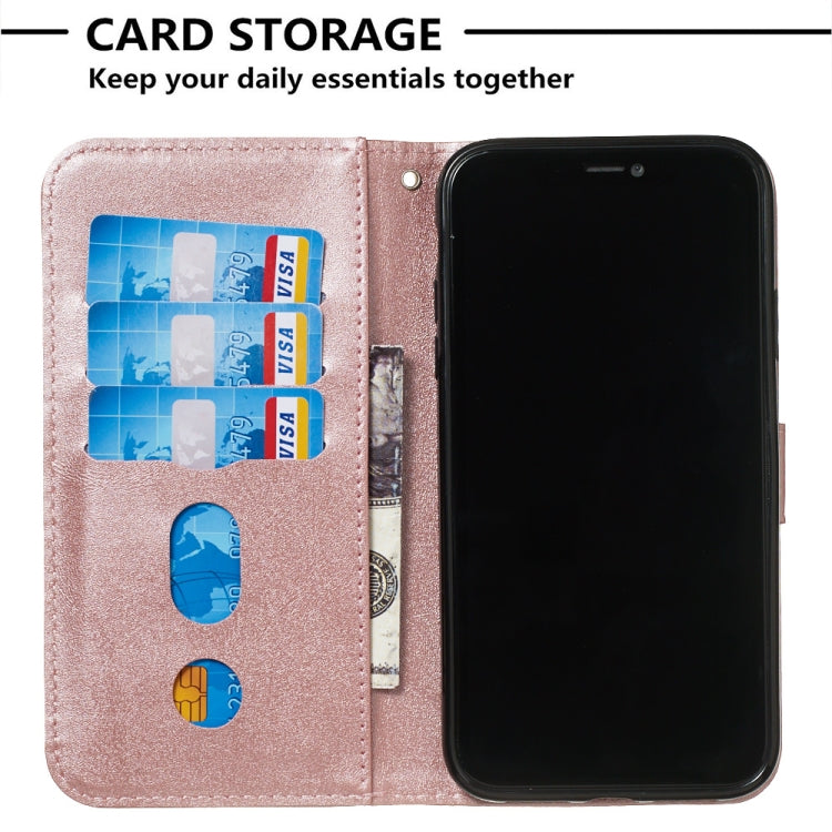 For iPhone XR Zipper Horizontal Flip Leather Case with Wallet & Holder & Card Slots