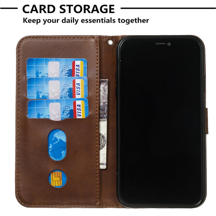For iPhone XR Zipper Horizontal Flip Leather Case with Wallet & Holder & Card Slots