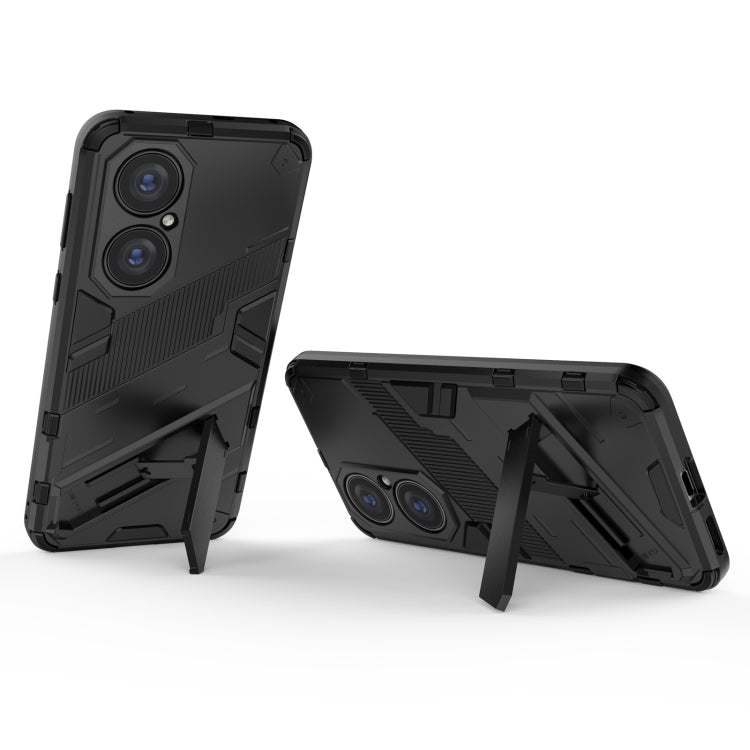 For Huawei P50 Punk Armor 2 in 1 PC + TPU Shockproof Case with Invisible Holder