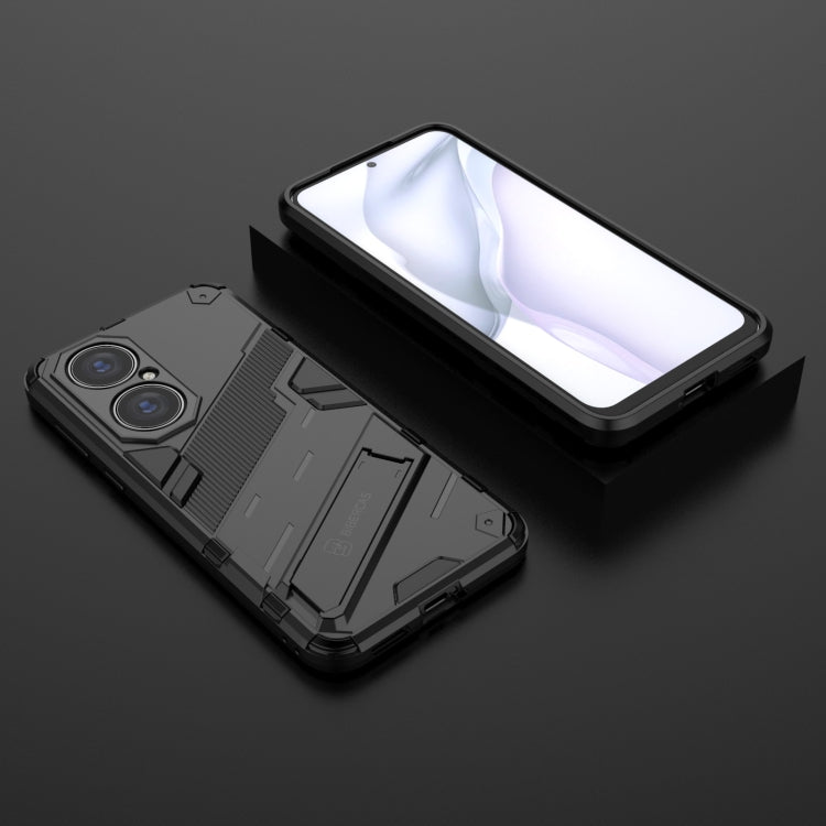For Huawei P50 Punk Armor 2 in 1 PC + TPU Shockproof Case with Invisible Holder