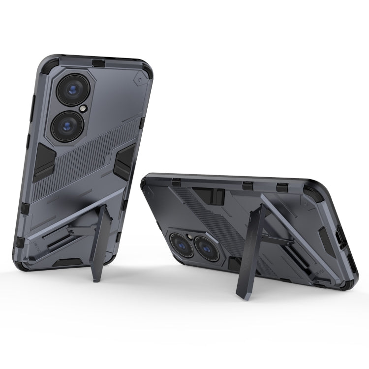 For Huawei P50 Punk Armor 2 in 1 PC + TPU Shockproof Case with Invisible Holder