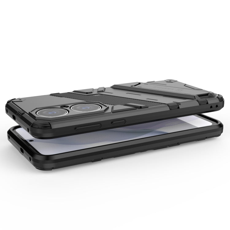 For Huawei P50 Punk Armor 2 in 1 PC + TPU Shockproof Case with Invisible Holder