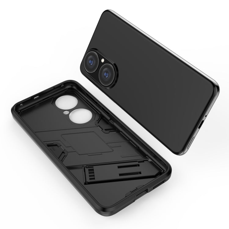 For Huawei P50 Punk Armor 2 in 1 PC + TPU Shockproof Case with Invisible Holder