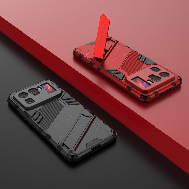For Xiaomi Mi 11 Ultra Punk Armor 2 in 1 PC + TPU Shockproof Case with Invisible Holder