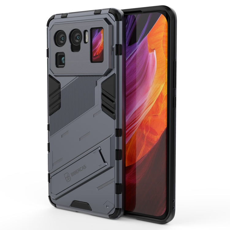 For Xiaomi Mi 11 Ultra Punk Armor 2 in 1 PC + TPU Shockproof Case with Invisible Holder