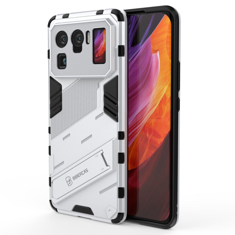 For Xiaomi Mi 11 Ultra Punk Armor 2 in 1 PC + TPU Shockproof Case with Invisible Holder
