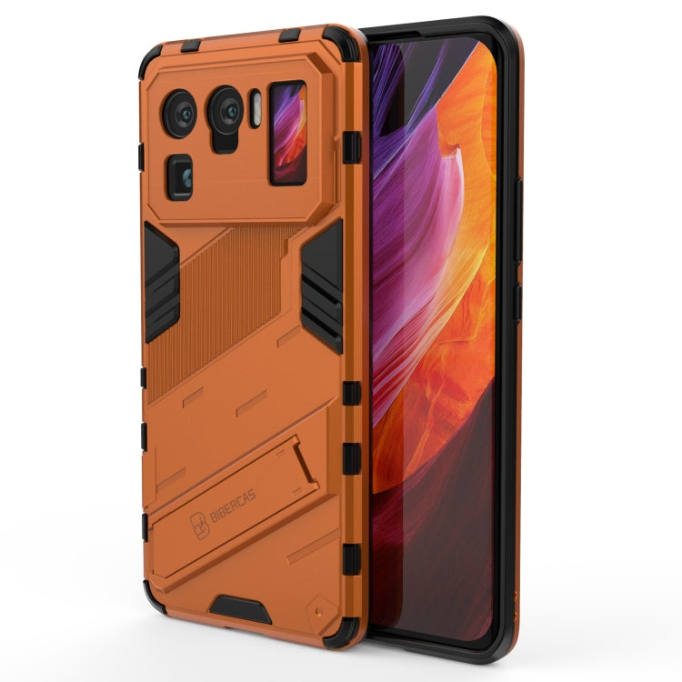For Xiaomi Mi 11 Ultra Punk Armor 2 in 1 PC + TPU Shockproof Case with Invisible Holder
