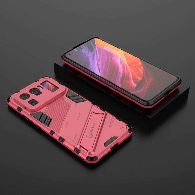 For Xiaomi Mi 11 Ultra Punk Armor 2 in 1 PC + TPU Shockproof Case with Invisible Holder