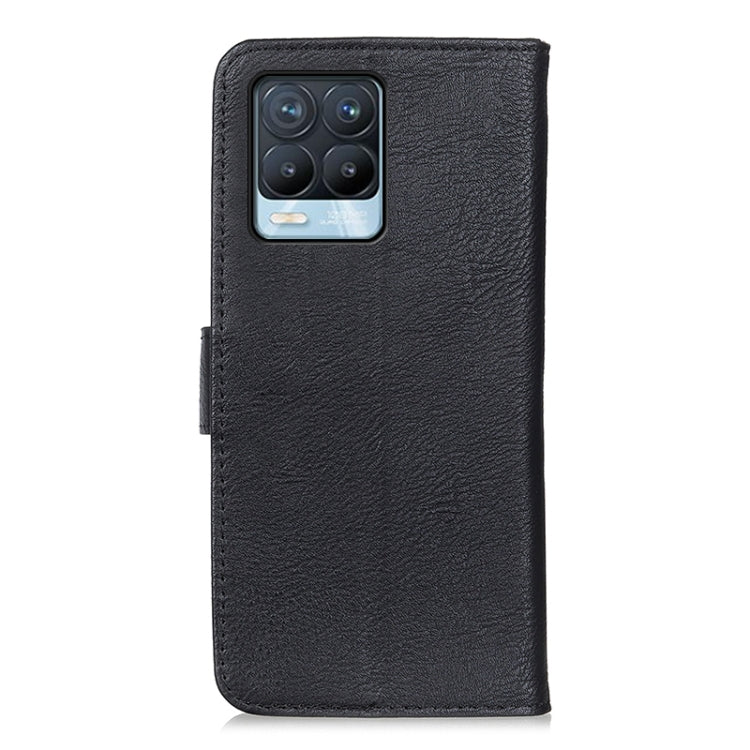 For OPPO Realme 8 / 8 Pro KHAZNEH Cowhide Texture Horizontal Flip Leather Case with Holder & Card Slots & Wallet