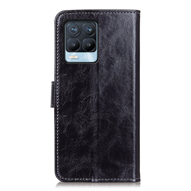 For OPPO Realme 8 / 8 Pro Retro Crazy Horse Texture Horizontal Flip Leather Case with Holder & Card Slots & Photo Frame & Wallet