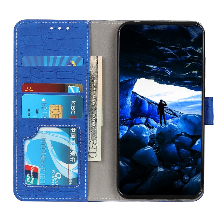 For OnePlus 9R Crocodile Texture Horizontal Flip Leather Case with Holder & Card Slots & Wallet