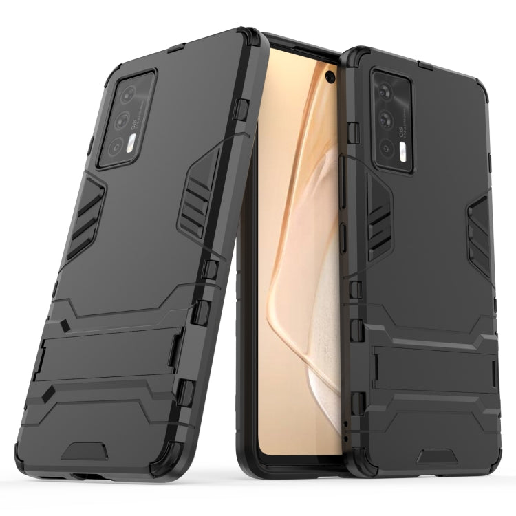 For vivo iQOO Neo5 PC + TPU Shockproof Protective Case with Holder