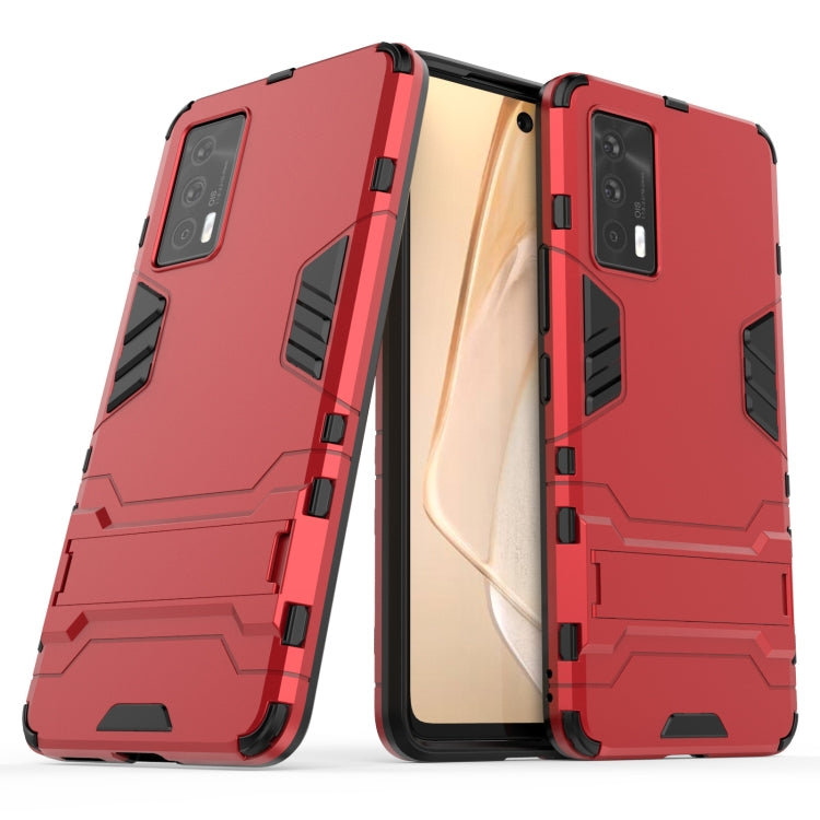 For vivo iQOO Neo5 PC + TPU Shockproof Protective Case with Holder
