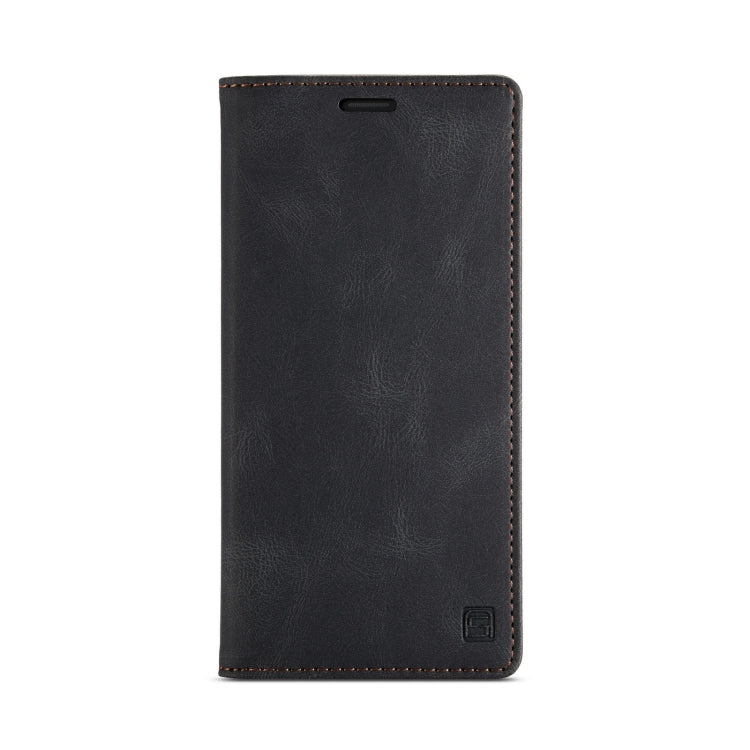 For OnePlus 8T AutSpace A01 Retro Skin-feel Crazy Horse Texture Horizontal Flip Leather Case with Holder & Card Slots & Wallet & RFID