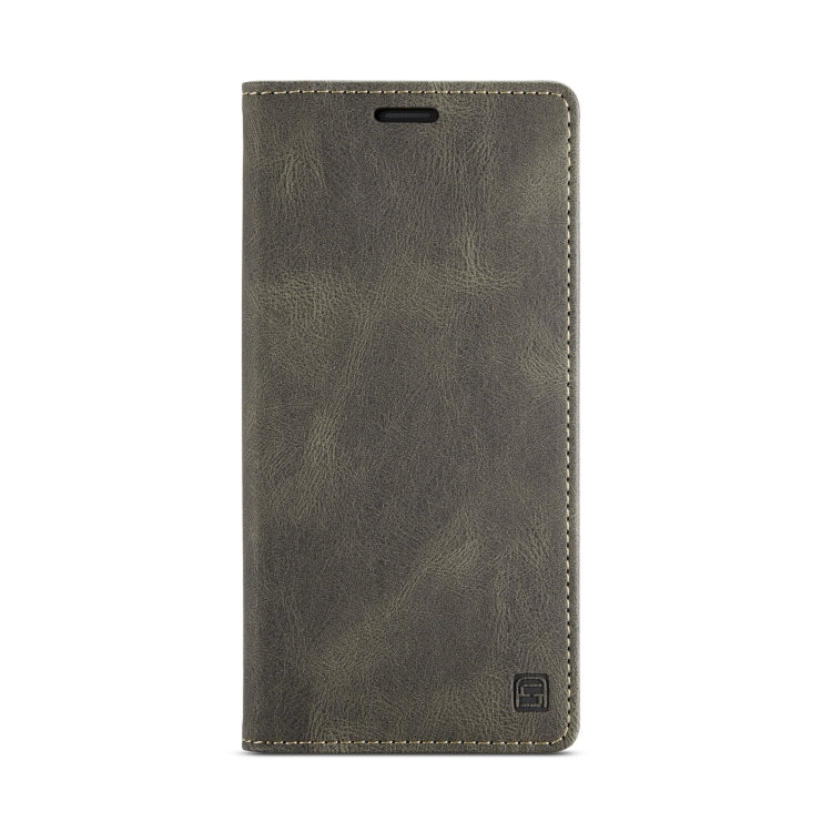 For OnePlus 8T AutSpace A01 Retro Skin-feel Crazy Horse Texture Horizontal Flip Leather Case with Holder & Card Slots & Wallet & RFID