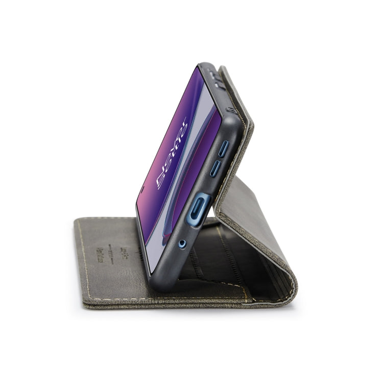 For OnePlus 8T AutSpace A01 Retro Skin-feel Crazy Horse Texture Horizontal Flip Leather Case with Holder & Card Slots & Wallet & RFID