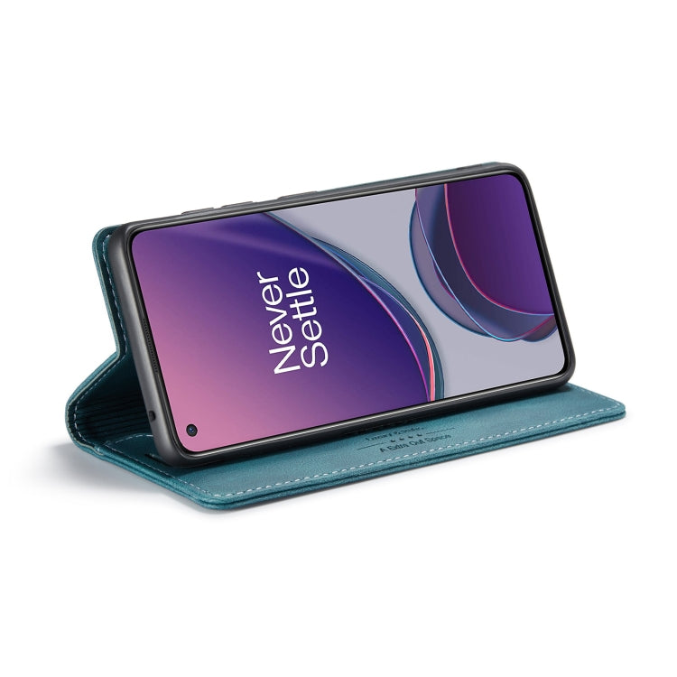 For OnePlus 8T AutSpace A01 Retro Skin-feel Crazy Horse Texture Horizontal Flip Leather Case with Holder & Card Slots & Wallet & RFID
