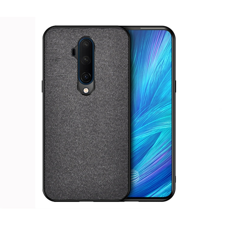 For OnePlus 7T Pro Shockproof Cloth Texture PC+ TPU Protective Case