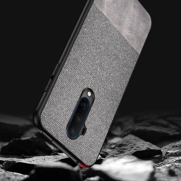 For OnePlus 7T Pro Shockproof Cloth Texture PC+ TPU Protective Case