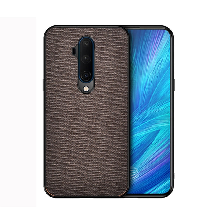 For OnePlus 7T Pro Shockproof Cloth Texture PC+ TPU Protective Case