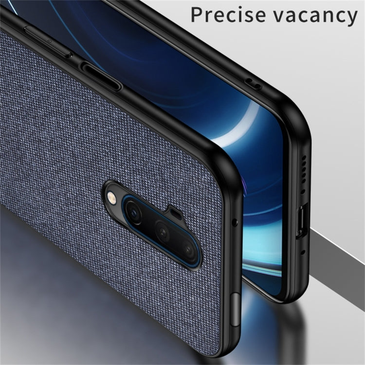 For OnePlus 7T Pro Shockproof Cloth Texture PC+ TPU Protective Case