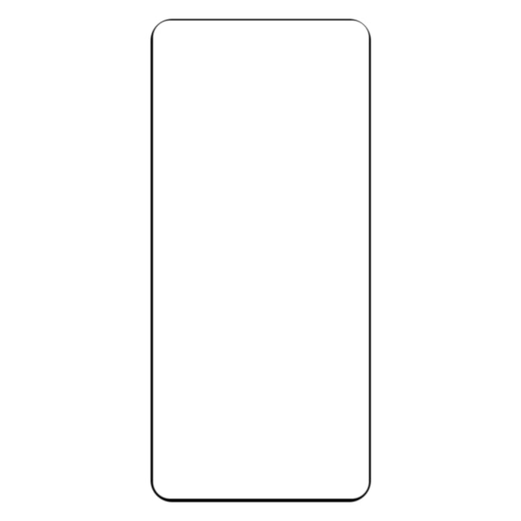 For Xiaomi Mi 11 Ultra Edge Glue 9H HD 3D Curved Edge Tempered Glass Film(Black)