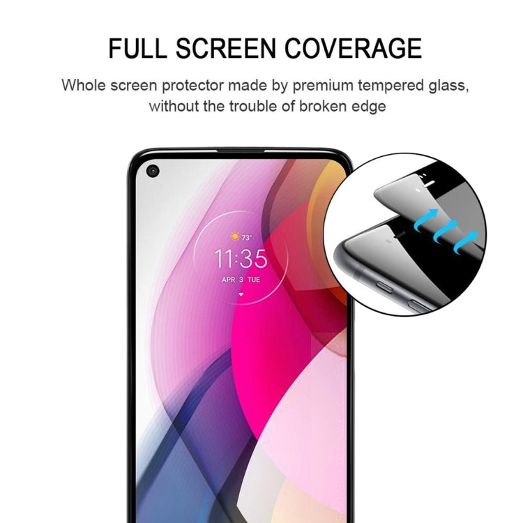 For Motorola Moto G Stylus (2021) Full Glue Full Screen Tempered Glass Film