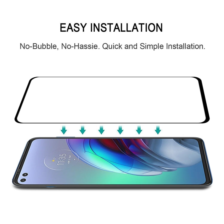 For Motorola Moto G100 Full Glue Full Screen Tempered Glass Film