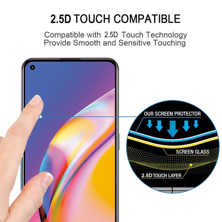 For OPPO A94 5G / 4G 25 PCS Full Glue Full Screen Tempered Glass Film