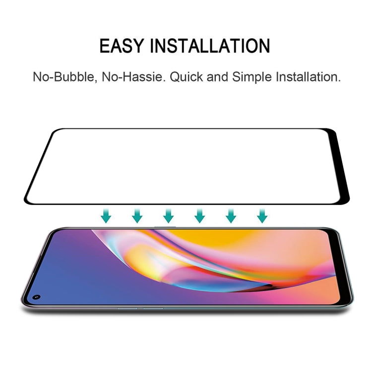 For OPPO A94 5G / 4G 25 PCS Full Glue Full Screen Tempered Glass Film