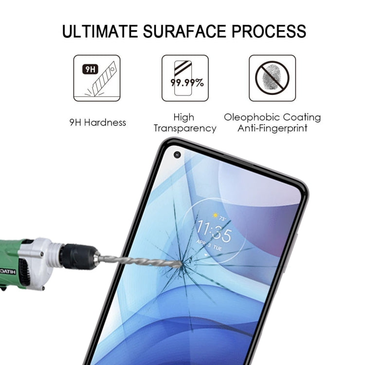 For Motorola Moto G Power (2021) 25 PCS Full Glue Full Screen Tempered Glass Film