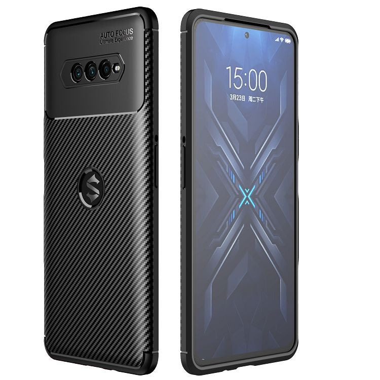 For Xiaomi Black Shark 4 Carbon Fiber Texture Shockproof TPU Case