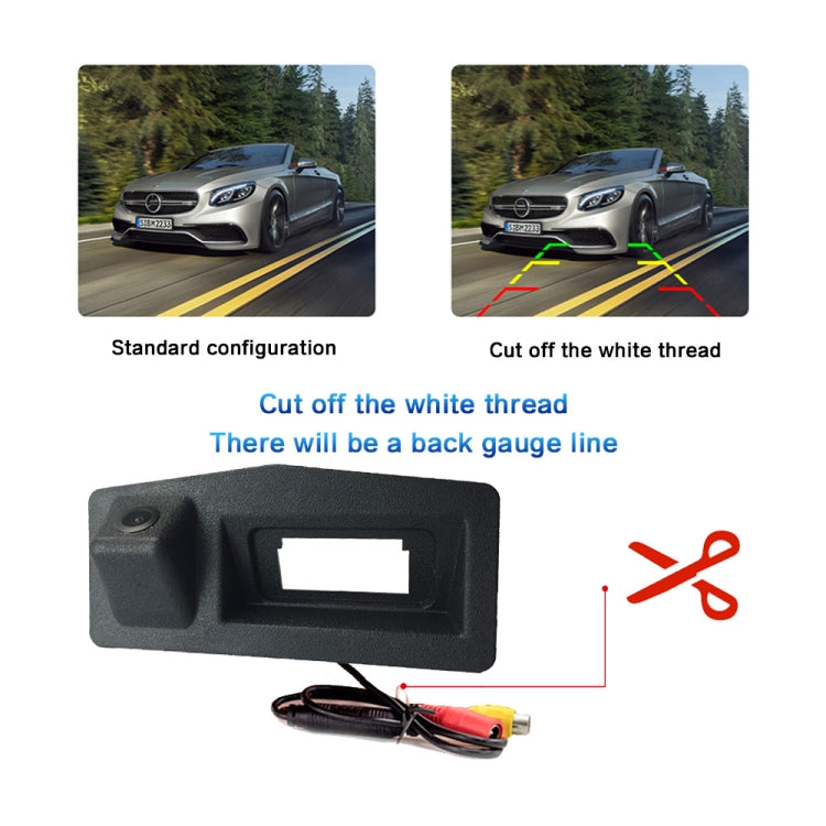 PZ4812 Car IP68 170 Degree Rear View Camera for Cadillac ATS