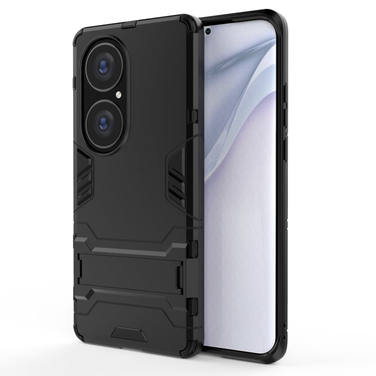 For Huawei P50 Pro PC + TPU Shockproof Protective Case with Holder