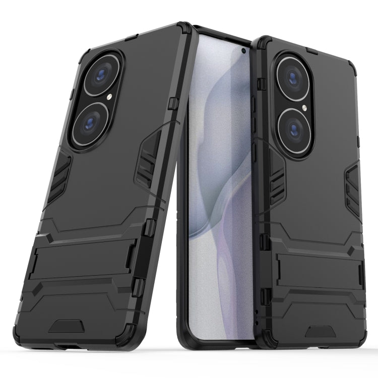 For Huawei P50 Pro PC + TPU Shockproof Protective Case with Holder