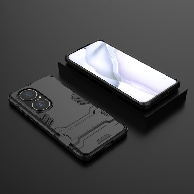 For Huawei P50 Pro PC + TPU Shockproof Protective Case with Holder