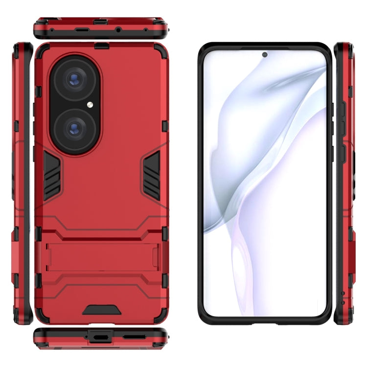 For Huawei P50 Pro PC + TPU Shockproof Protective Case with Holder