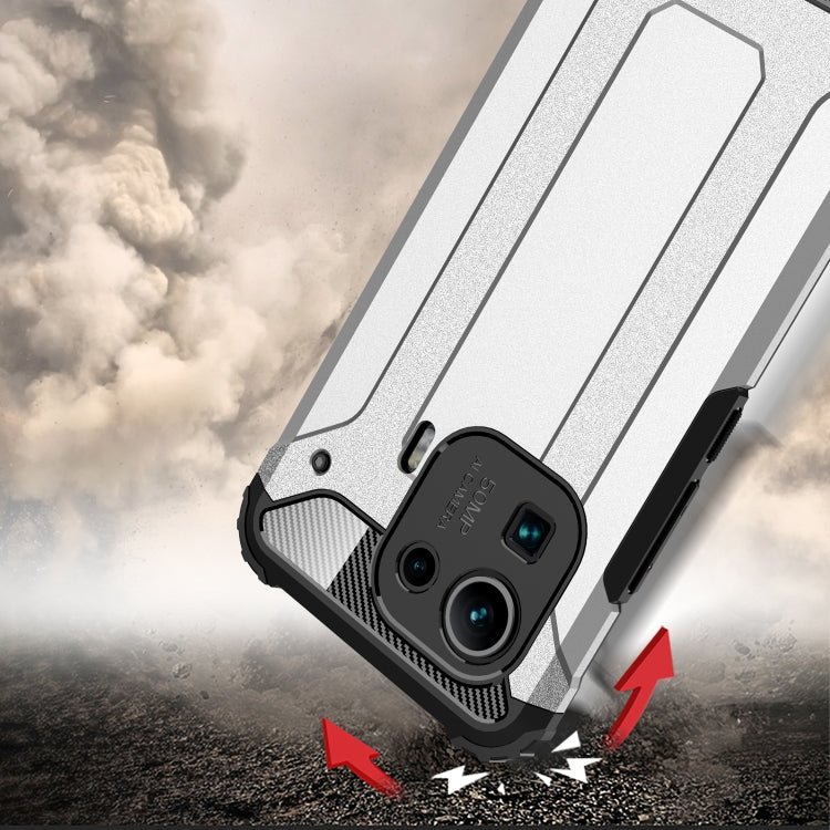 For Xiaomi Mi 11 Pro Magic Armor TPU + PC Combination Case