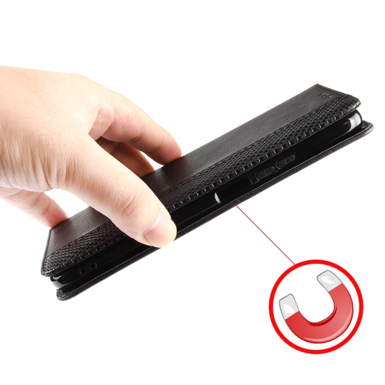 For OPPO A94 4G / F19 Pro 4G / Reno5 F Magnetic Buckle Retro Crazy Horse Texture Horizontal Flip Leather Case with Holder & Card Slots & Photo Frame