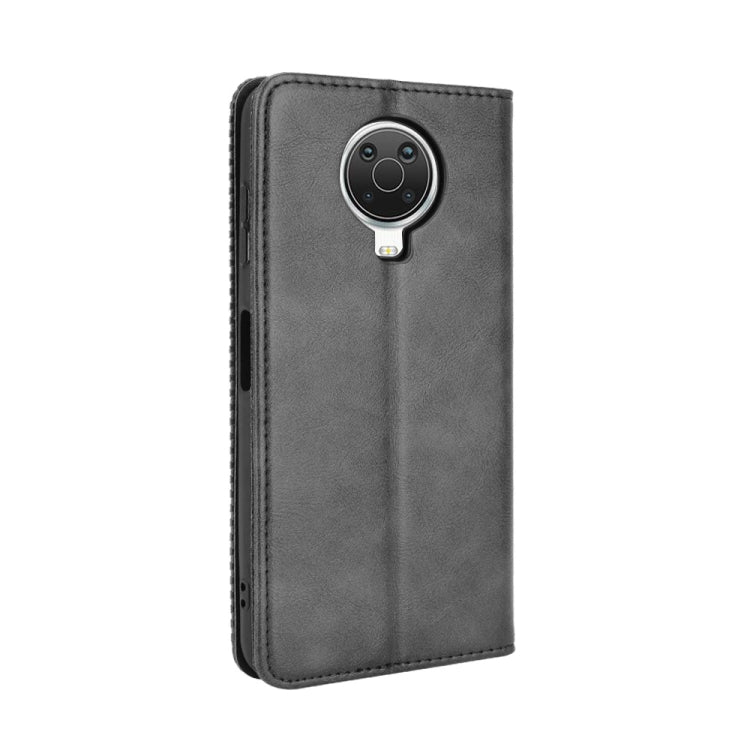 For Nokia G20 / G10 Magnetic Buckle Retro Crazy Horse Texture Horizontal Flip Leather Case with Holder & Card Slots & Photo Frame