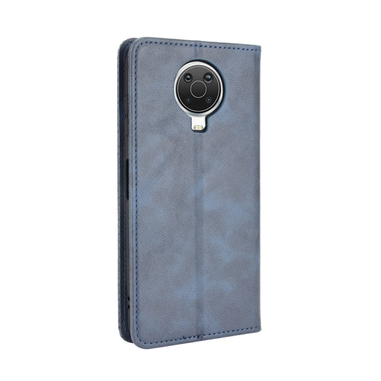 For Nokia G20 / G10 Magnetic Buckle Retro Crazy Horse Texture Horizontal Flip Leather Case with Holder & Card Slots & Photo Frame