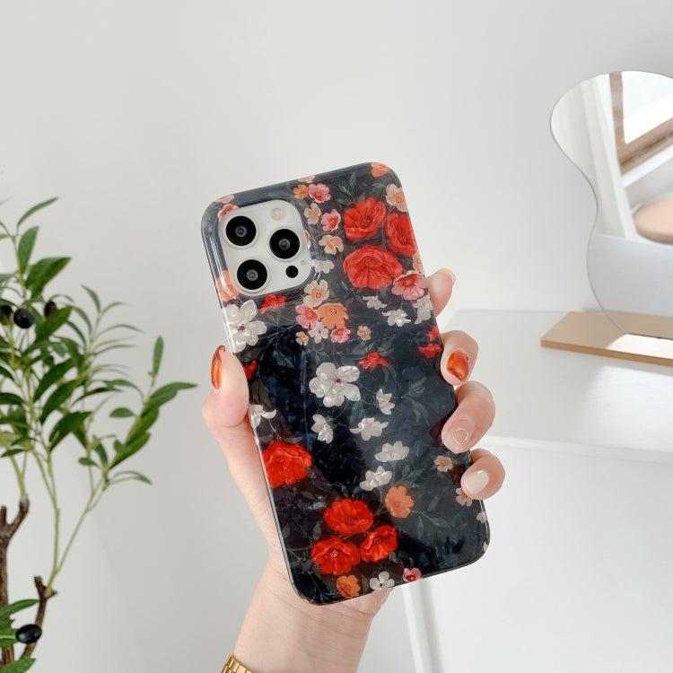 For iPhone 11 Pro Max Shell Pattern Protective Case