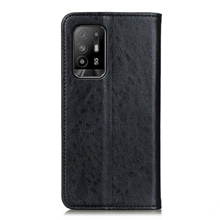 For OPPO F19 Pro+ 5G / Reno5 Z / Reno6 Z Magnetic Crazy Horse Texture Horizontal Flip Leather Case with Holder & Card Slots & Wallet