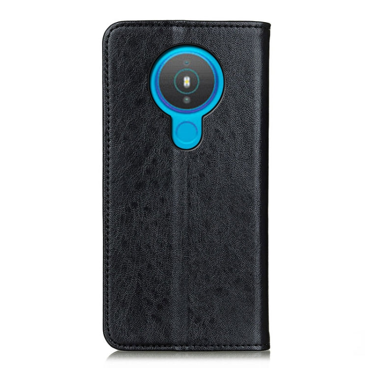 For Nokia 1.4 Magnetic Crazy Horse Texture Horizontal Flip Leather Case with Holder & Card Slots & Wallet