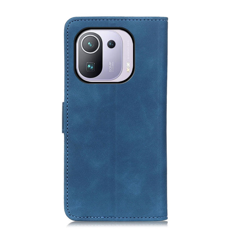 For Xiaomi Mi 11 Pro 5G / 4G KHAZNEH Retro Texture Horizontal Flip Leather Case with Holder & Card Slots & Wallet