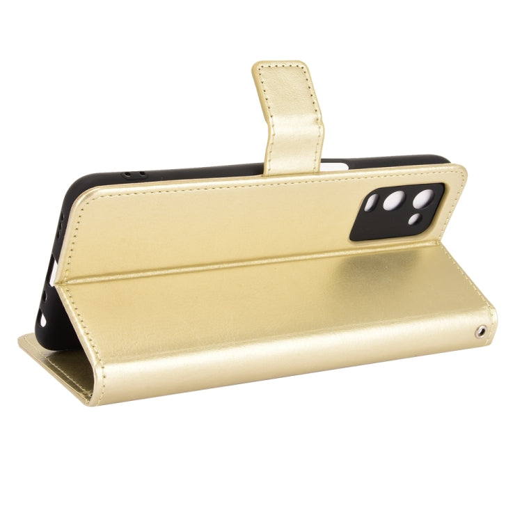 For OPPO A54 4G Retro Crazy Horse Texture Horizontal Flip Leather Case with Holder & Card Slots & Lanyard