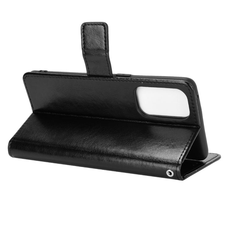 For OPPO Find X3 Lite / Reno5 5G Retro Crazy Horse Texture Horizontal Flip Leather Case with Holder & Card Slots & Lanyard